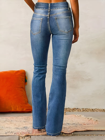 Noa™ | Vaqueros skinny de tiro alto con corte moderno - 50% de descuento de Halloween" 🎃🕸️