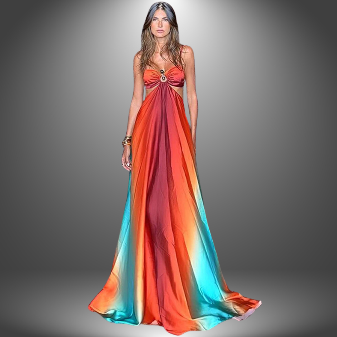 Brienda - Vestido largo Premium para mujer