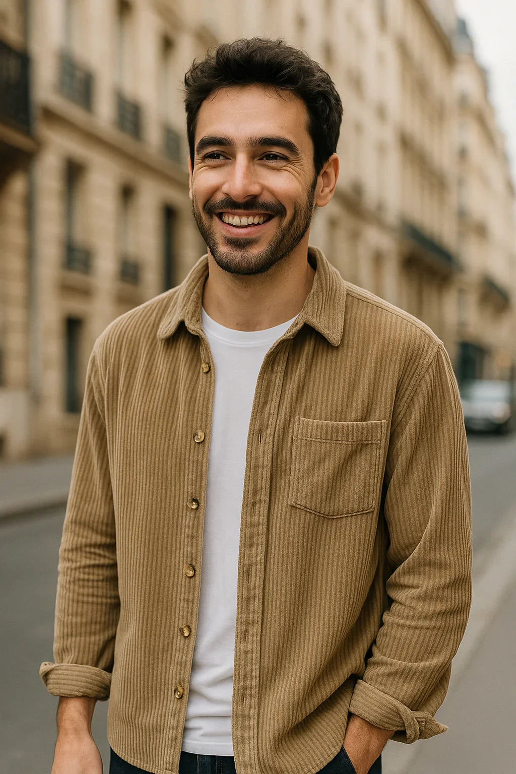 Garrett | Camisa de pana para hombre