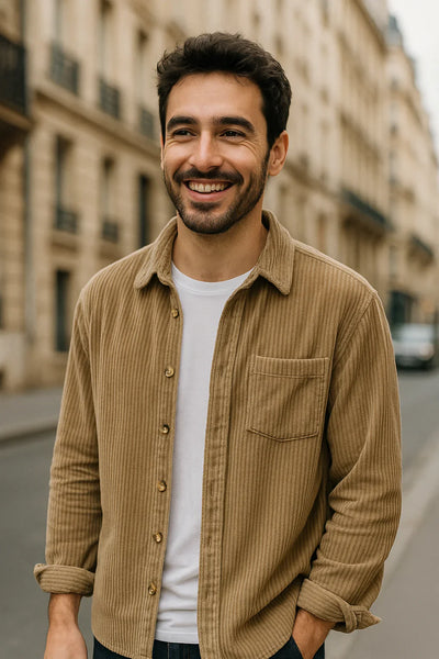 Garrett | Camisa de pana para hombre