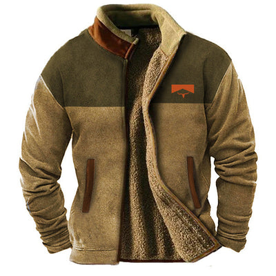 Mathéo - Chaqueta polar informal para hombre