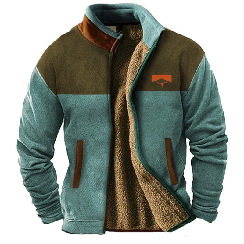 Mathéo - Chaqueta polar informal para hombre