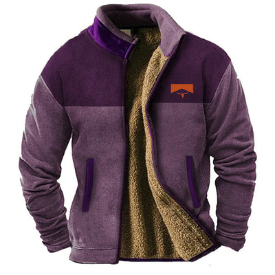 Mathéo - Chaqueta polar informal para hombre