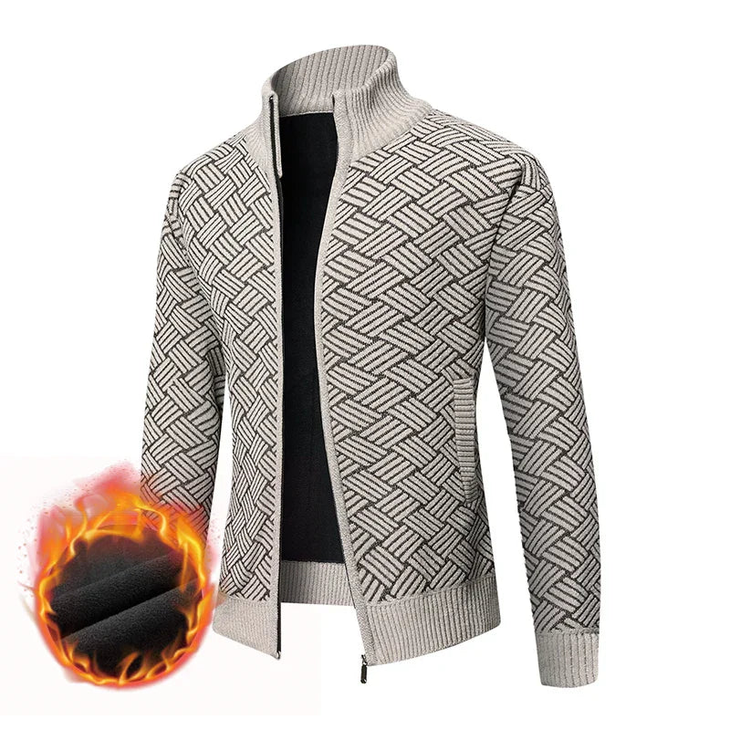 Louis | Terciopelo Denso con Cierre de Cremallera