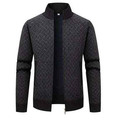 Chaqueta de Jean Casual con Cuello Alto y Corte Ajustado para Máximo Confort, Ideal para la Temporada.