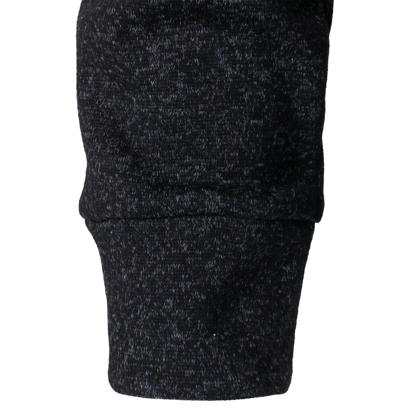 Henri – Abrigo de Punto Rayado con Cuello Alto y Cierre de Cremallera