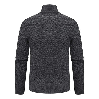 Julien: Abrigo de punto elegante para hombres, diseño slim y máxima comodidad.