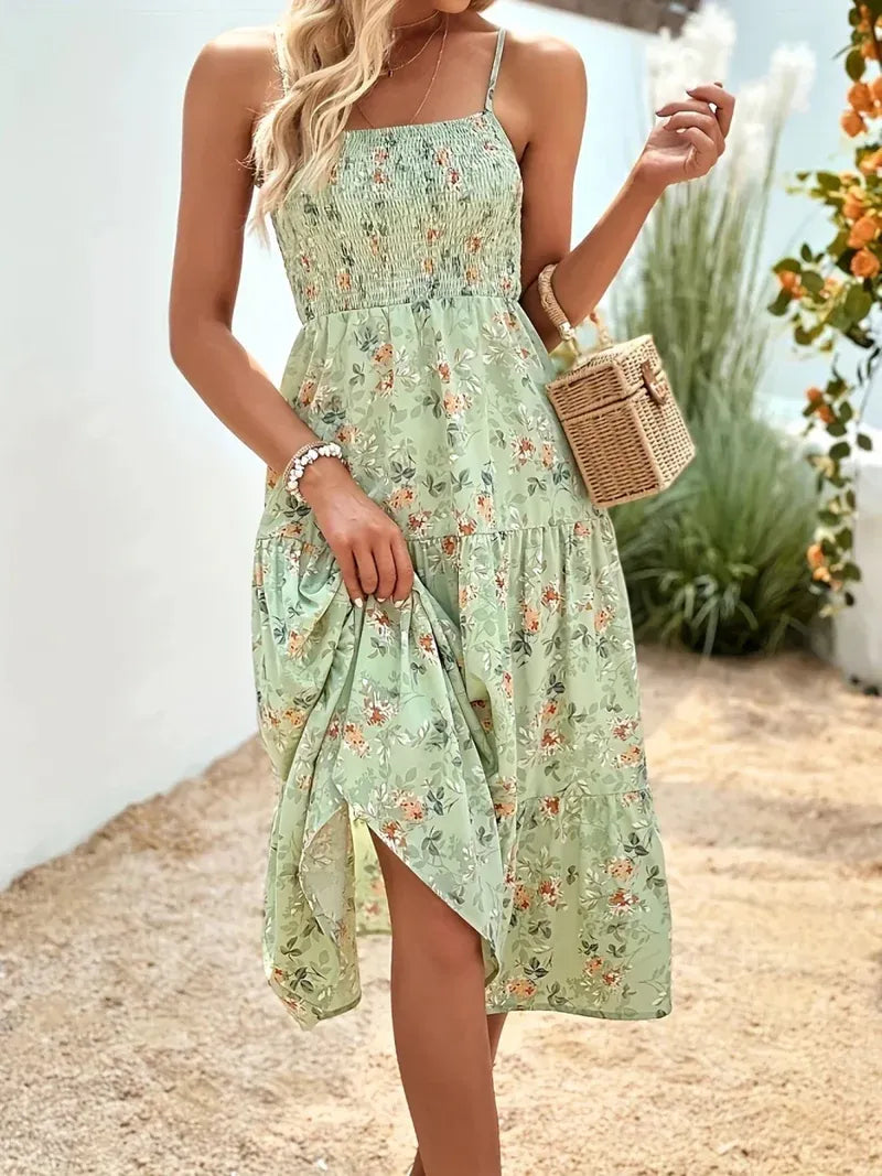 Eva – Vestido Floral de Verano