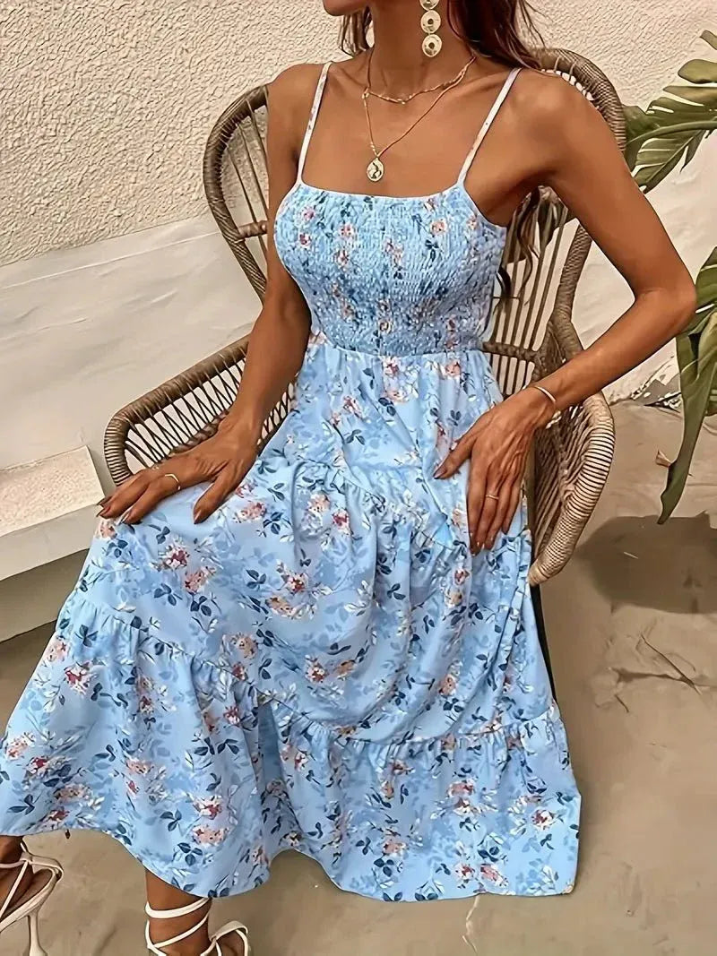 Eva – Vestido Floral de Verano
