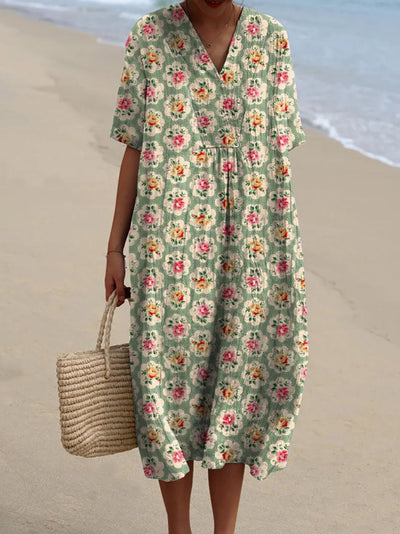 Madia | Vestido vintage de margaritas