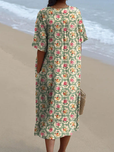 Madia | Vestido vintage de margaritas